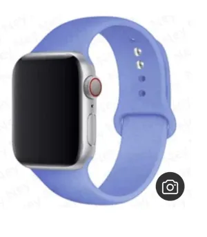 Silicone Apple Watch Band in Lilac