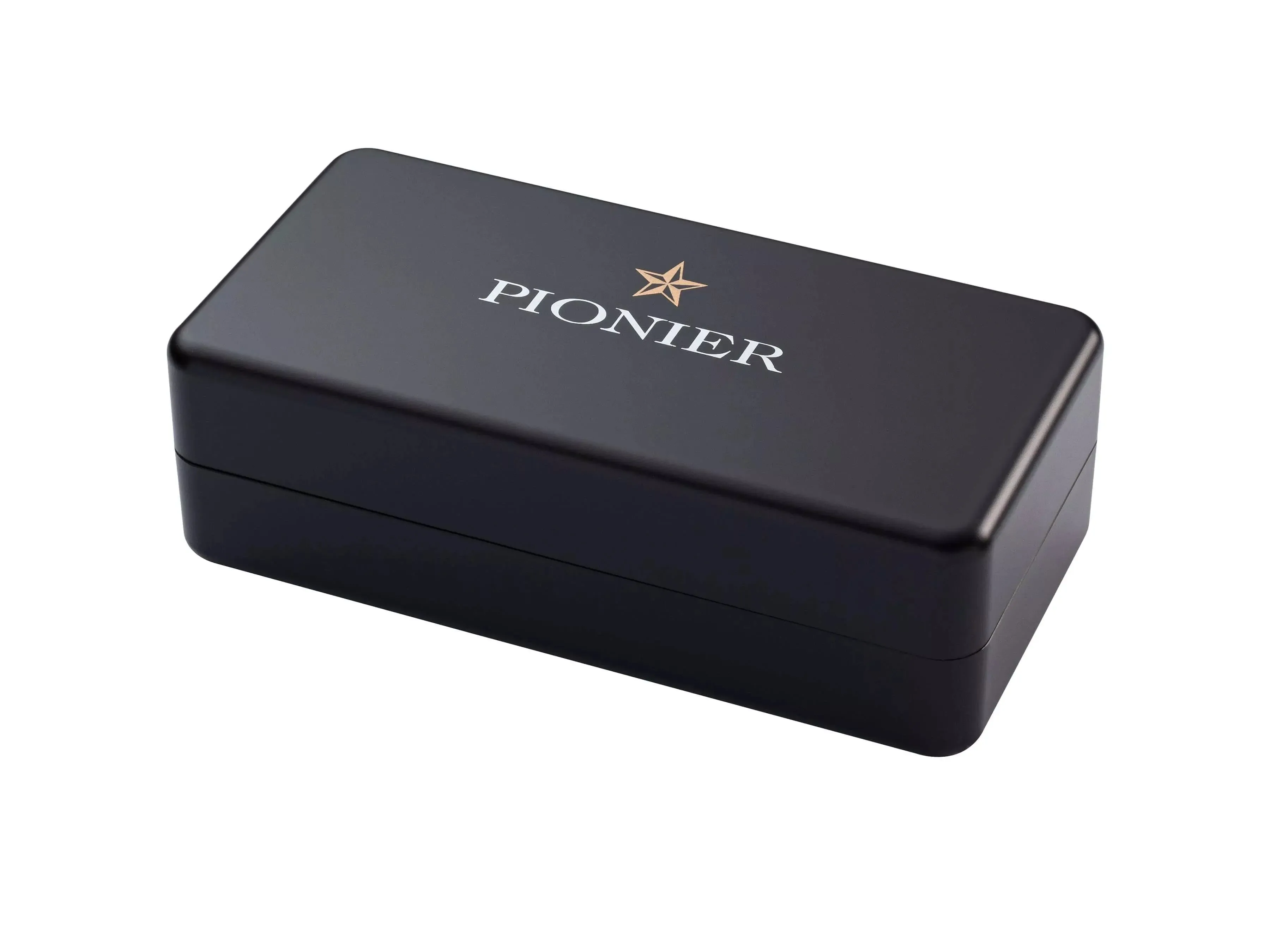 Skeleton date. London Diamonds by Pionier, Germany GM-510-10 |Red|