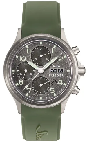 SN Watch 358 Sa Pilot DS Silicone Green