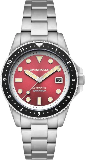 Spinnaker Men's 42mm Croft Pioneer Automatic Watch with Solid Stainless Steel Bracelet SP-5136