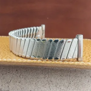 Stainless Steel Bellavance USA nos 1960s Vintage Watch Band 16mm 18mm 19mm