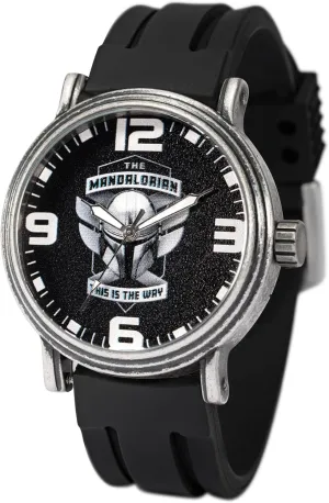 Star Wars The Mandalorian Adult Vintage Analog Quartz Watch
