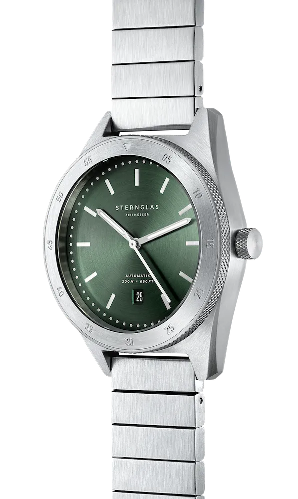STNG Watch Marus AutoMTic Green Steel