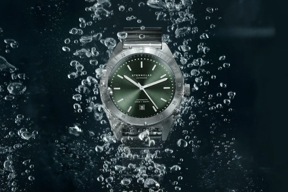 STNG Watch Marus AutoMTic Green Steel