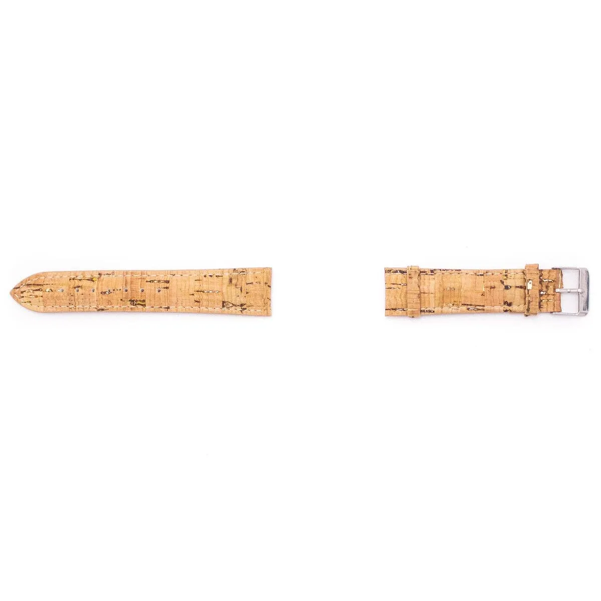 Sustainable Style with a Touch of Gold: Gold Splash Cork Watch Strap