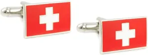 Swiss Flag Cufflinks