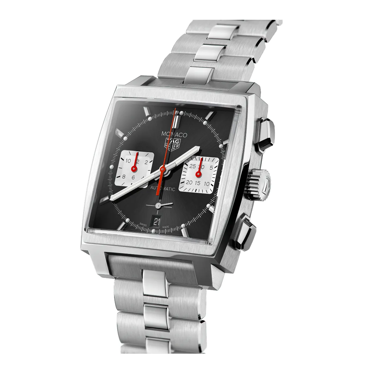 TAG HEUER MONACO CHRONOGRAPH AUTOMATIC MEN'S WATCH 39MM - CBL2113.BA0644