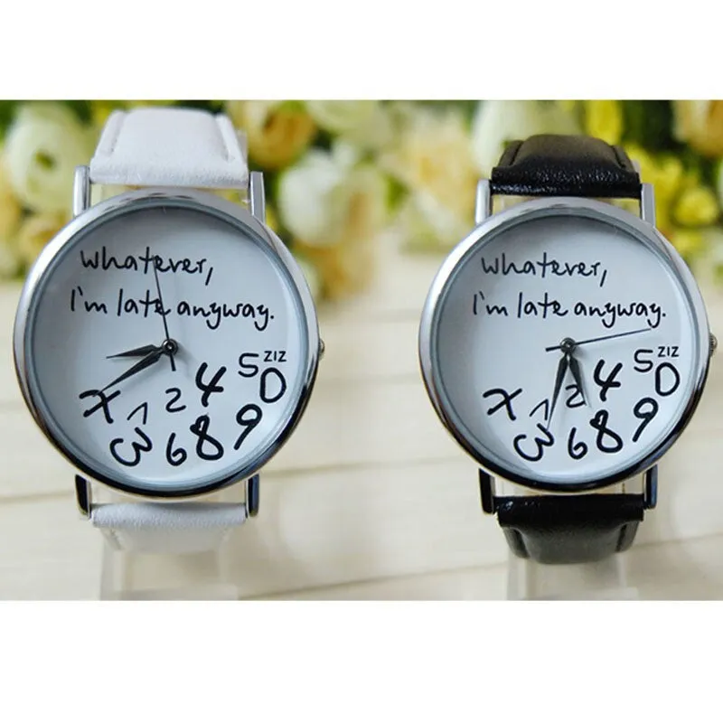 The Free Thinker - Quartz women's Leather Watch