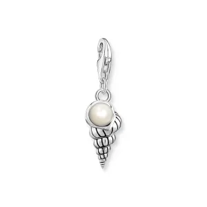 Thomas Sabo Charm pendant shell with pearl silver