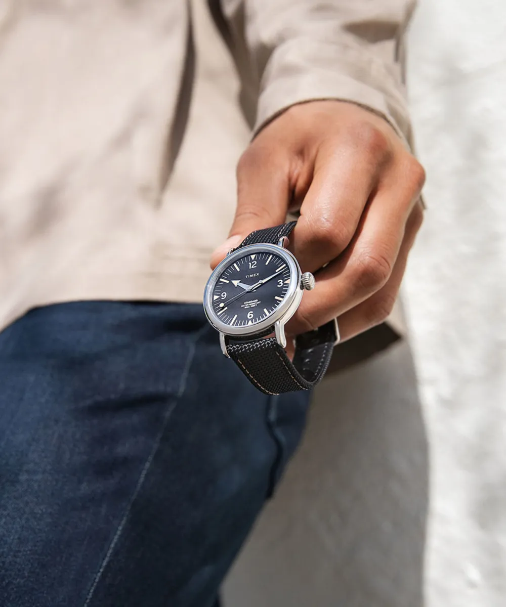 Timex Standard 40mm Fabric Strap Watch