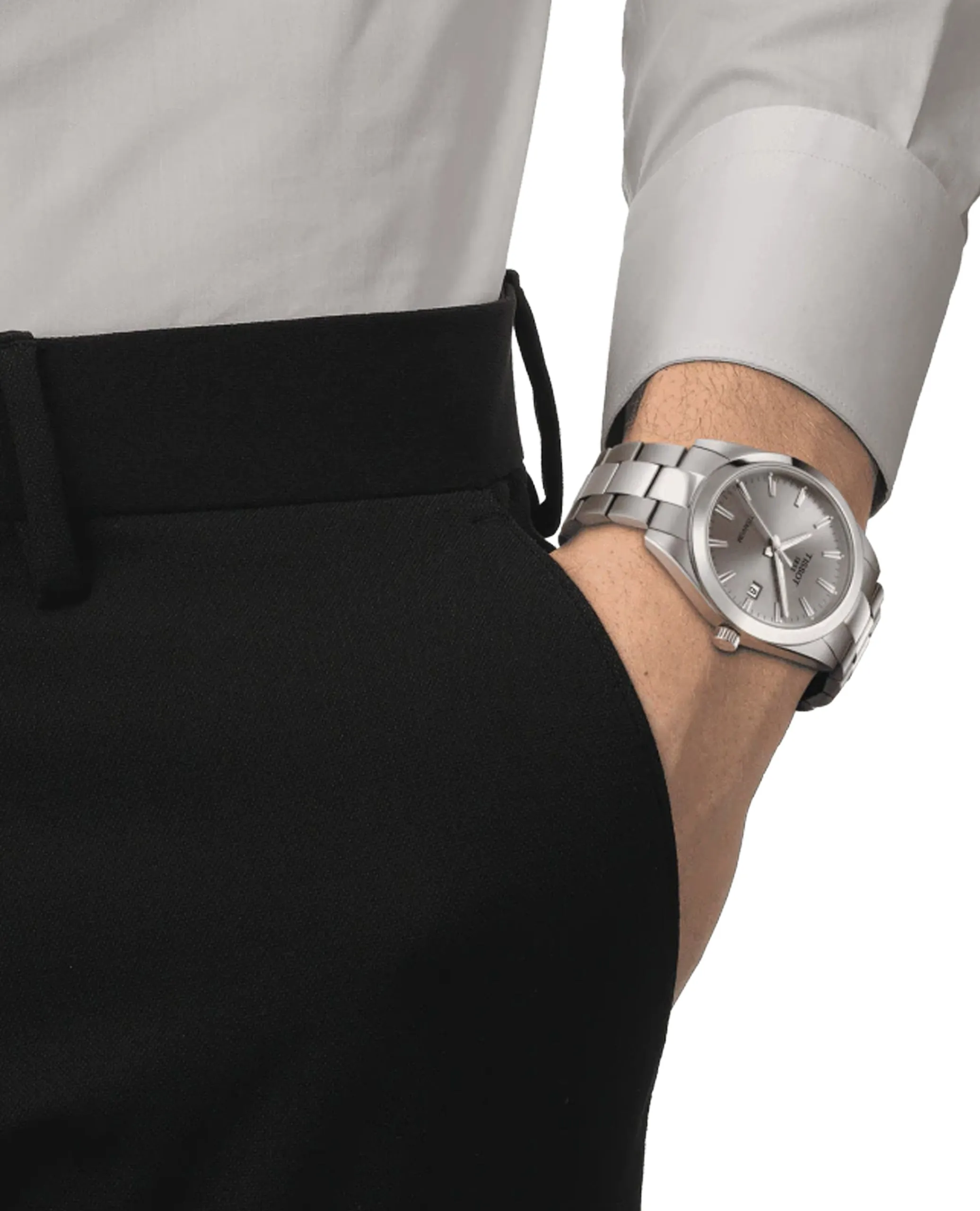 Tissot T127.410.44.081.00 T-Classic Men's Titanium Watch