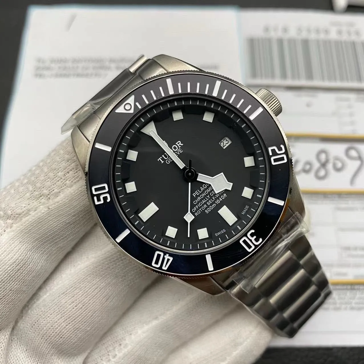 Tudor Pelagos Black Replica