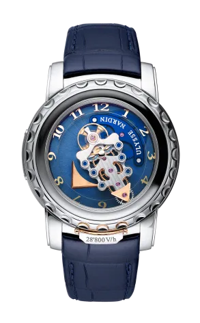 Ulysse Nardin Freak 28`800 18K White Gold Men's Watch