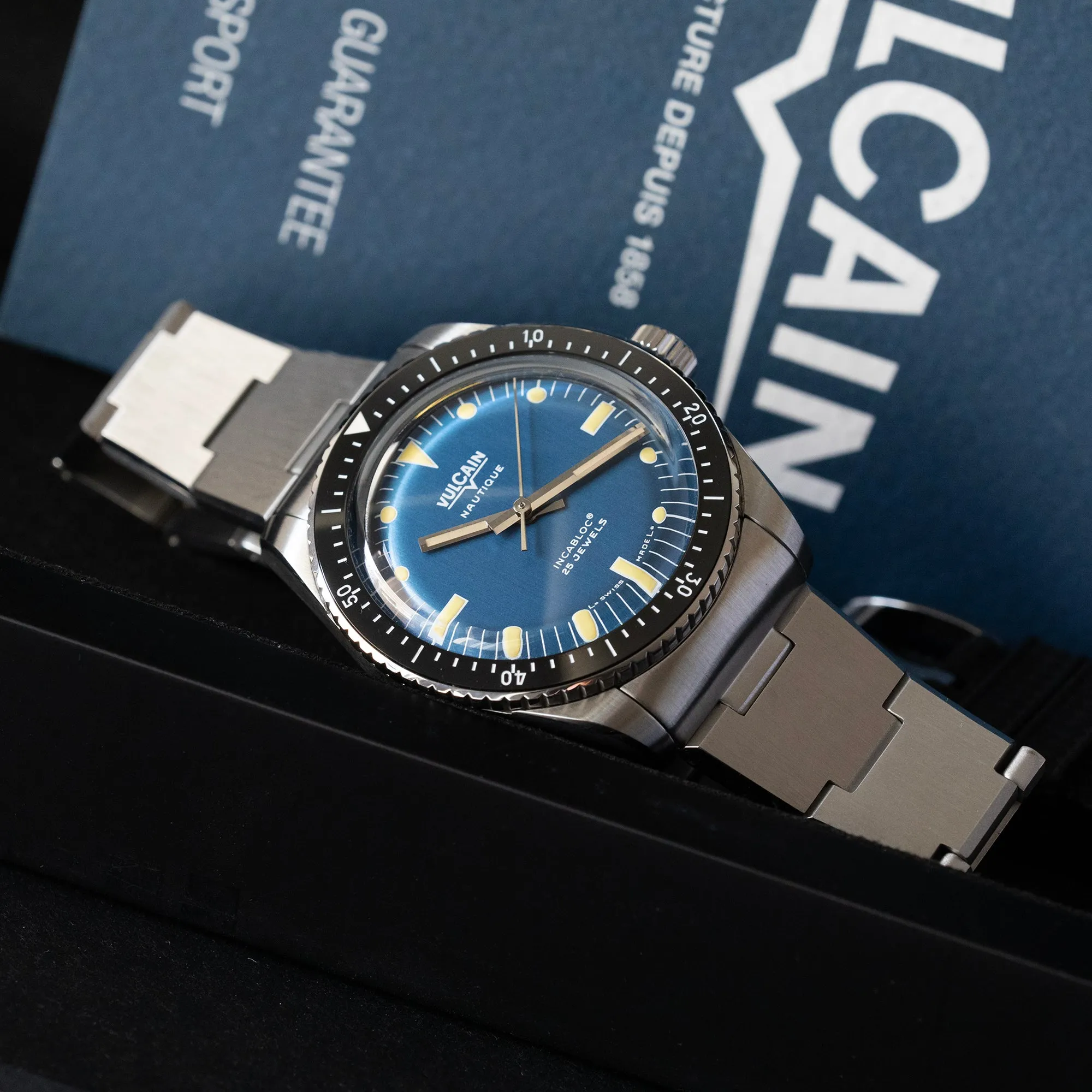 Vulcain - Blue Nautique Skindiver
