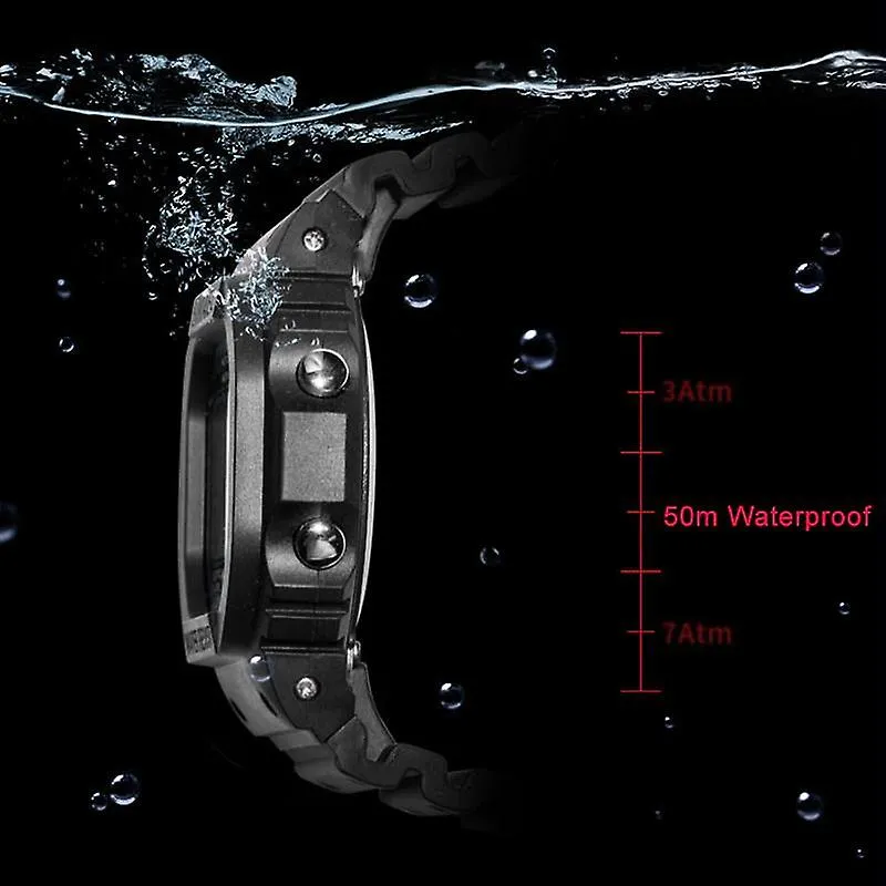 Watches sports watches led digital sport mens watches black blue