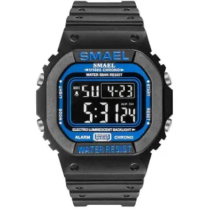 Watches sports watches led digital sport mens watches black blue
