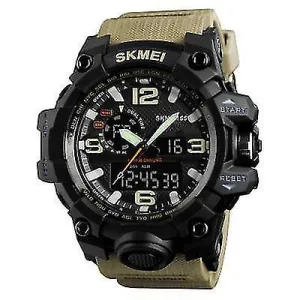 Watches time beauty electronic watch khaki