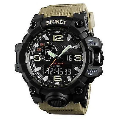 Watches time beauty electronic watch khaki