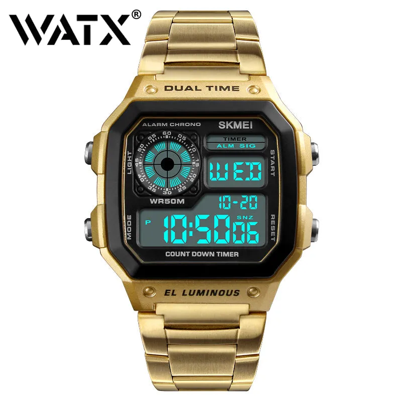 Watches Waterproof Stainless Steel Number 11