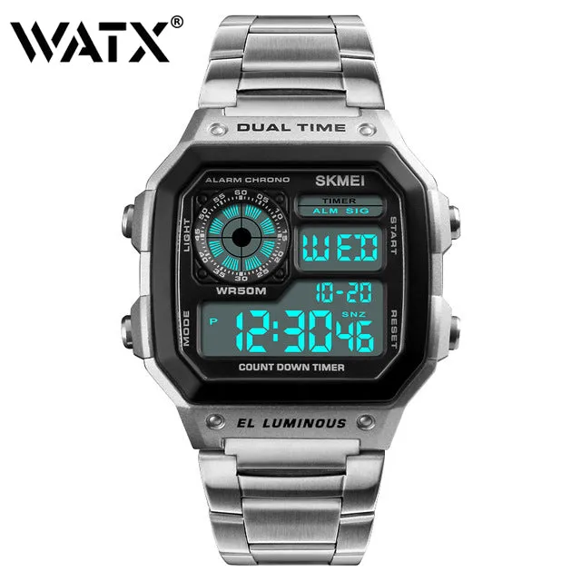 Watches Waterproof Stainless Steel Number 11