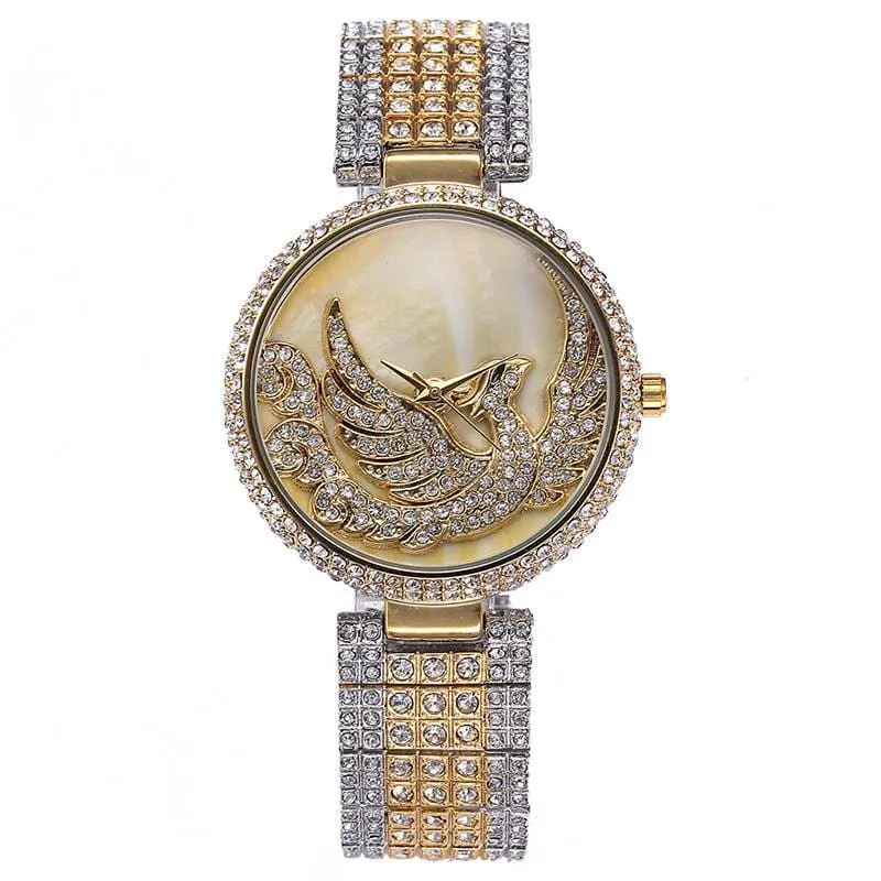 Waterproof Golden Phoenix Women's Watches