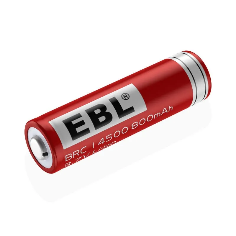 【Winter Sale】EBL 14500 Lithium-Ion Rechargeable Batteries 800mAh