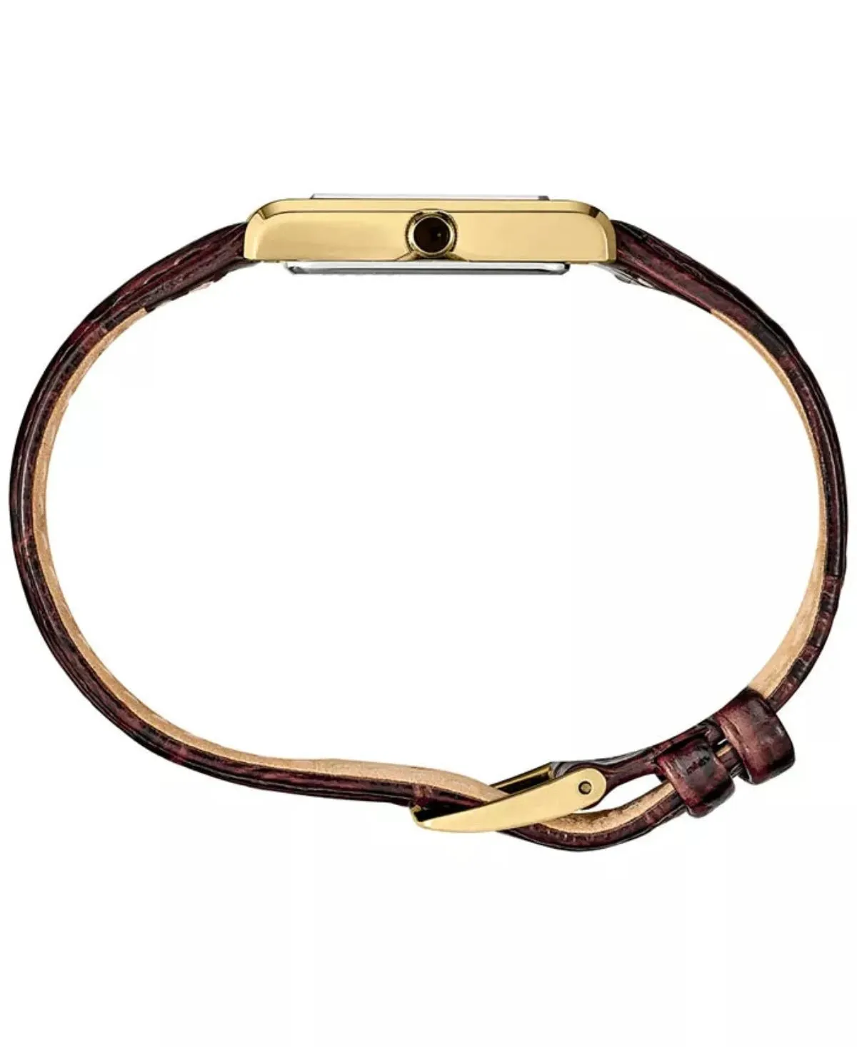 Women's Seiko Watch Brown Leather Band SWR066