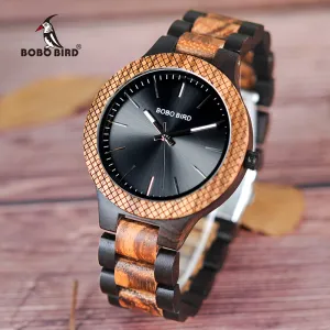 Wood Watches Men Quartz Luxury Business Clock Quality Products New Arrivals 2018