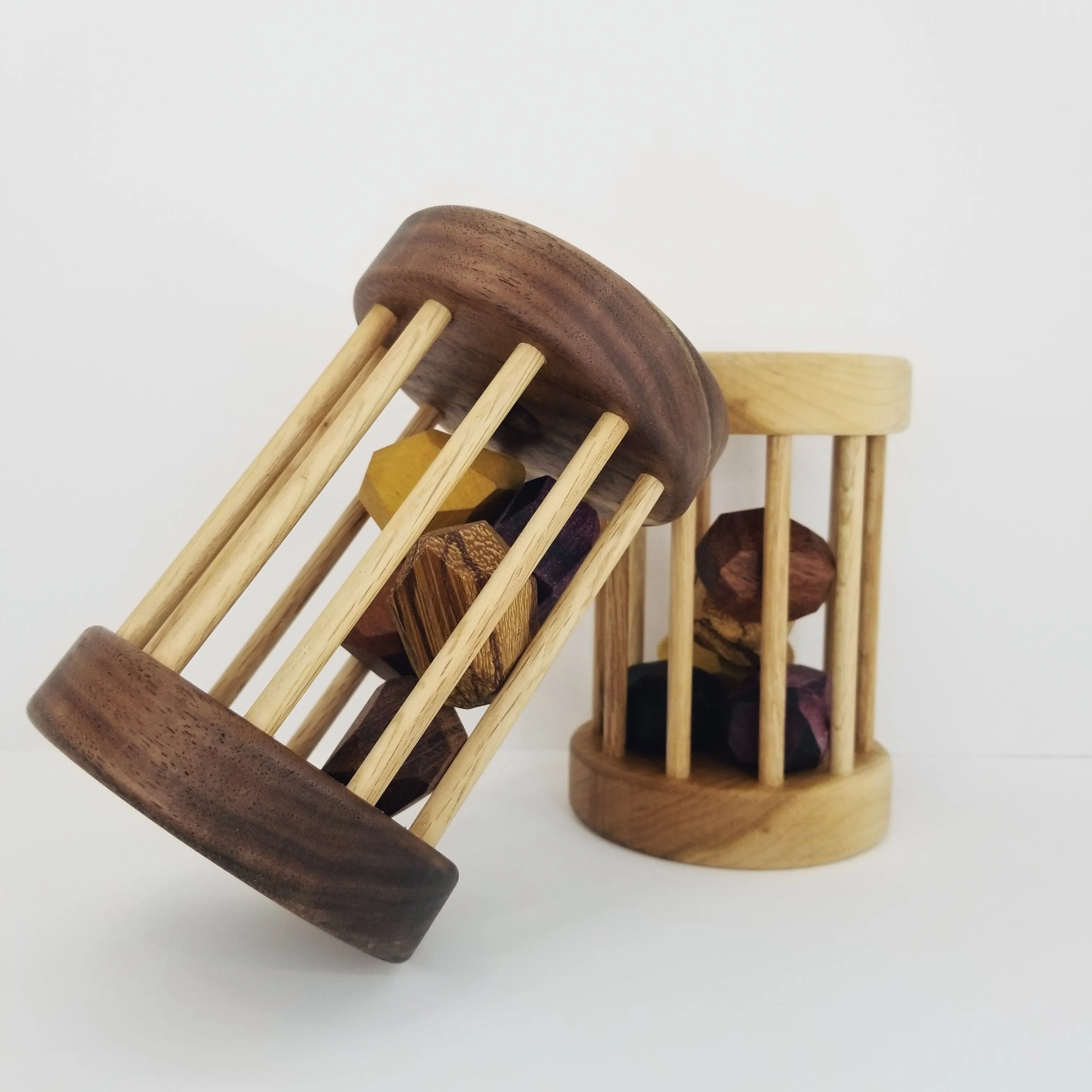 Wooden Gem Roller Toy