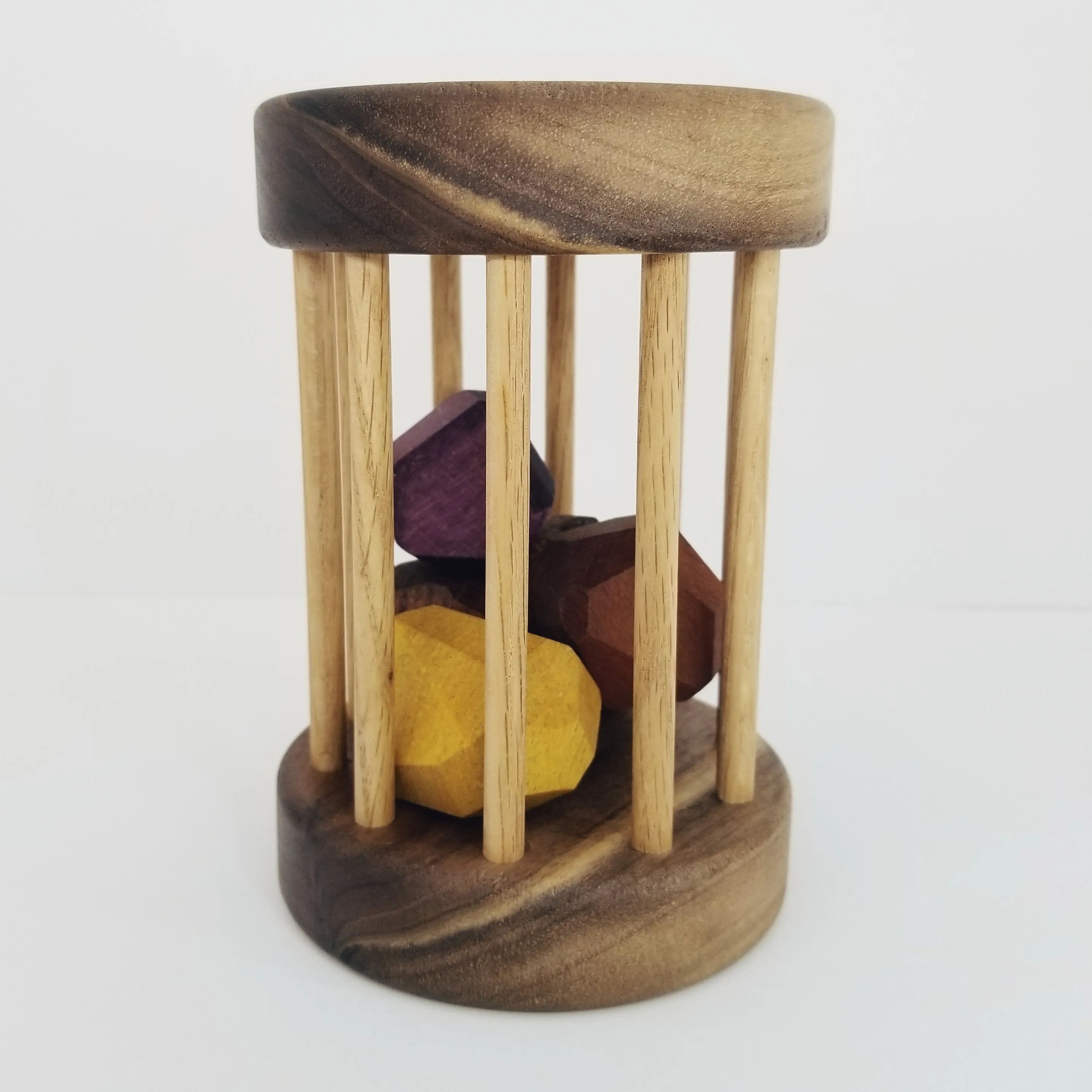 Wooden Gem Roller Toy