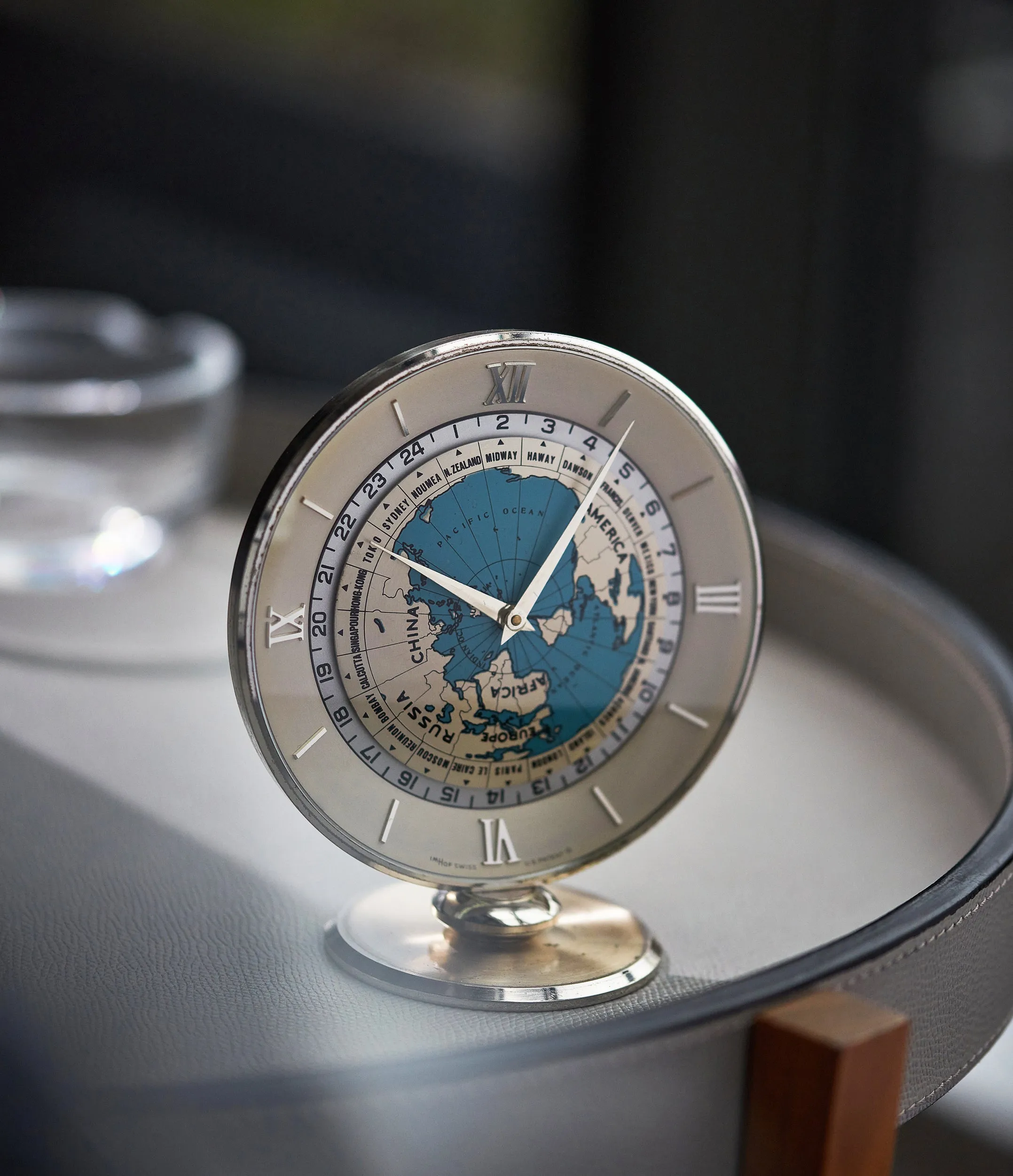 World Time Clock | "Heure Universelle" | 8 Day