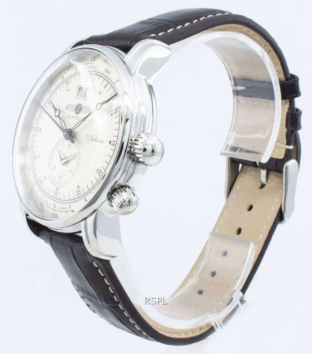 Zeppelin 100 Jahre 7640-1 76401 Quartz Tachymeter Men's Watch
